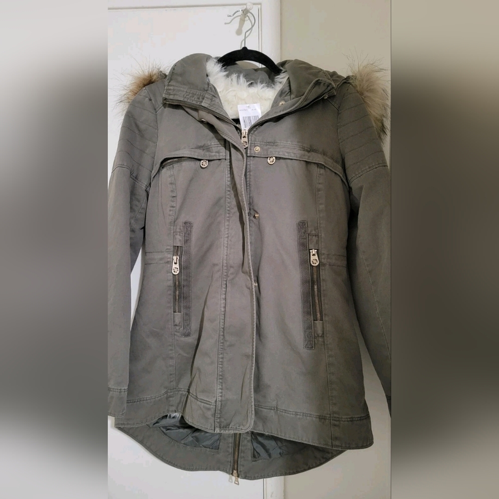Guess Faux Fur Parka